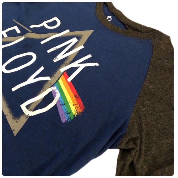 Other - Pink Floyd Blue & Gray Baseball Style Band T-shirt